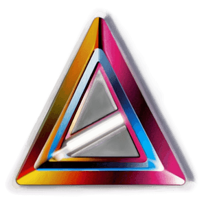 Geometric Triangle Icon PNG 05042024 PNG