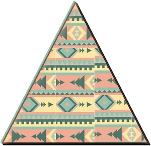 Geometric_ Tribal_ Pattern_ Triangle PNG Image