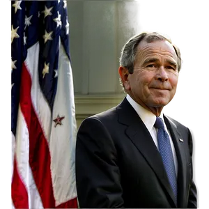 George Bush Official Portrait Png 99 PNG Image