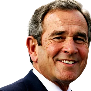 George Bush Smiling Png Kag PNG Image