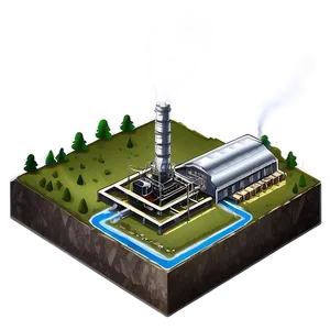 Geothermal Power Source Png Cxh PNG Image