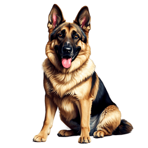 German Shepherd Adult PNG 06112024 PNG image with transparent background