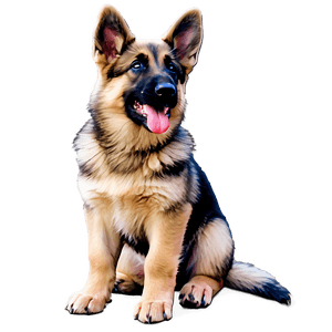German Shepherd Puppy PNG 45 PNG image with transparent background