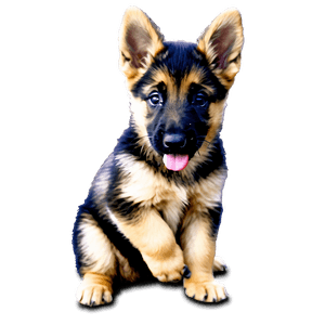German Shepherd Puppy PNG ybr33 PNG image with transparent background