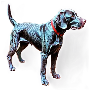 German Shorthaired Pointer Silhouette Png Urx PNG Image