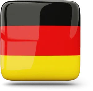 Germany Flag Icon3 D PNG Image