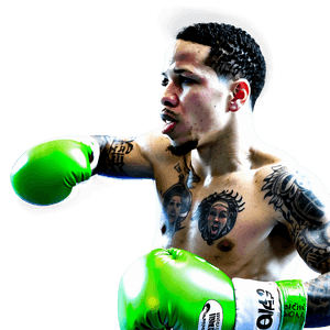Gervonta Davis Action Shot PNG 06202024 PNG