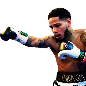 Gervonta Davis Action Shot Png 12 PNG Image