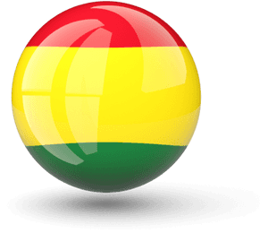 Ghana Flag Sphere3 D Render PNG image with transparent background
