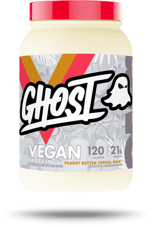 Ghost Vegan Protein Peanut Butter Cereal Milk Flavor - Ghost Vegan Protein Powder, HD Png Download PNG image with transparent background