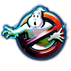 Ghostbusters Glow in the Dark Logo PNG gda41 PNG image with transparent background