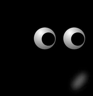 Ghostly Eyes Illusion PNG image with transparent background