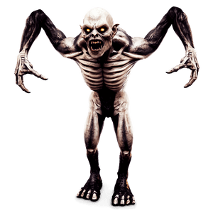 Ghoulish Monster Render PNG vor PNG