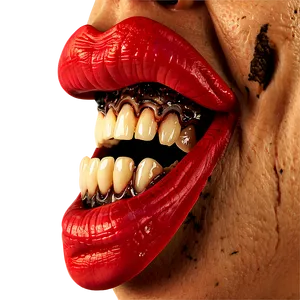 Ghoulish Mouth Visual Png Nih PNG Image