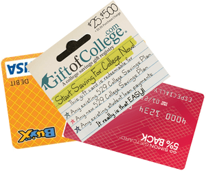 Giftof College Gift Cards PNG