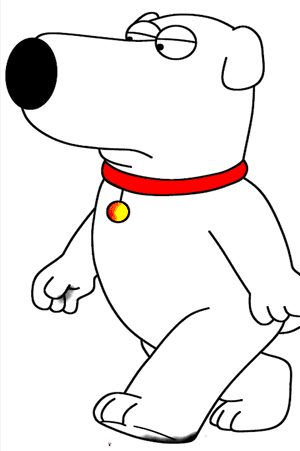 Gigante Brian Griffin Esmaga Stewie Griffin - Brian Family Guy Png, Transparent Png PNG image with transparent background