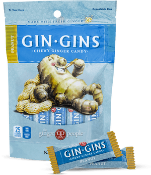 Gin Gins Chewy Ginger, HD Png Download PNG