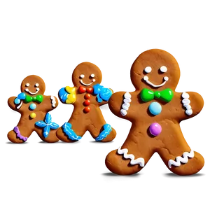 Gingerbread Cookie Png Hfw PNG Image