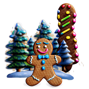 Gingerbread Cookie PNG xmb87 PNG image with transparent background