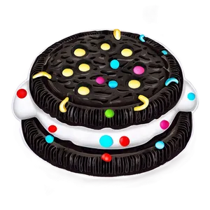 Gingerbread Oreo Holiday Cookie Png 06122024 PNG Image