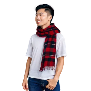 Gingham Red Scarf Png 96 PNG Image