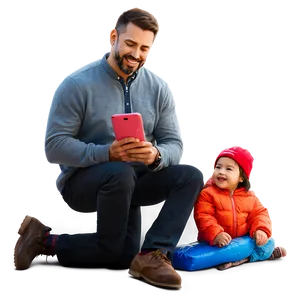 Girl Dad Moments Png Tbu73 PNG Image