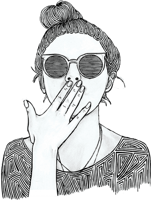 Girl Doodle Png, Transparent Png PNG image with transparent background
