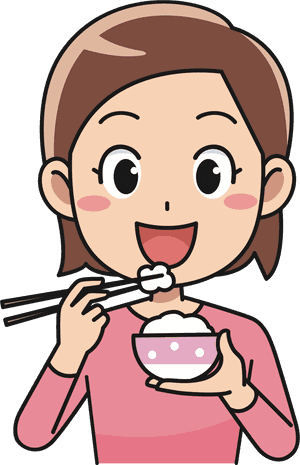 Eating With Chopsticks Clipart, HD Png Download PNG