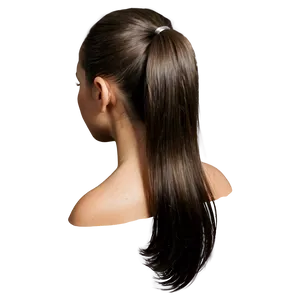 Girl Hair Ponytail Png Gqb PNG Image