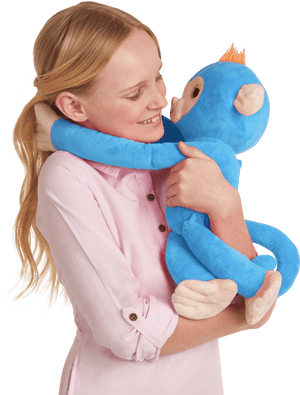 Mother Hugging A Child In Cold Weather Png - Fingerlings Hugs Interactive Plush, Transparent Png PNG image with transparent background