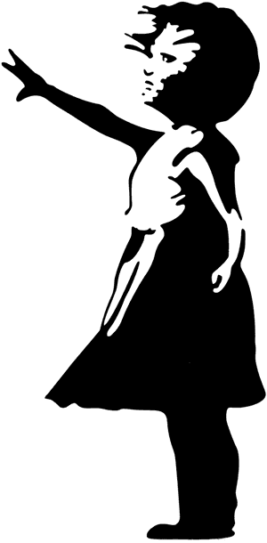 Girl Reaching Stretching Free Photo - Banksy Girl With Balloon, HD Png Download PNG image with transparent background