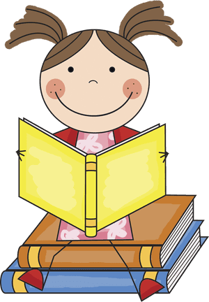 Girls Kids Reading Clipart Cliparts And Others Art - Pick A Good Fit Book, HD Png Download PNG image with transparent background
