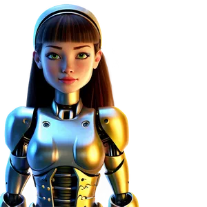 Girl Robot Clipart Png Ift PNG Image