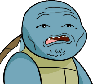 Give Squirtle A Face - Squirtle Meme, HD Png Download PNG image with transparent background
