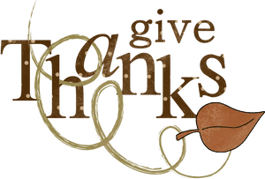 Transparent Give Thanks Png - Give Thanks Thanksgiving Clip Art, Png Download PNG image with transparent background