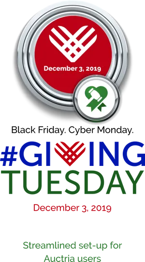 Giving Tuesday Event Promotion2019 PNG Image