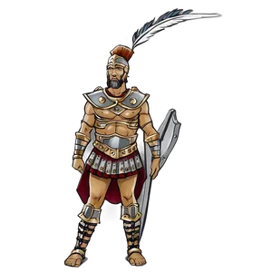 Gladiator King Png 06252024 PNG Image