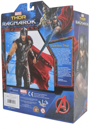 Gladiator Thor Action Figure Packaging PNG Image