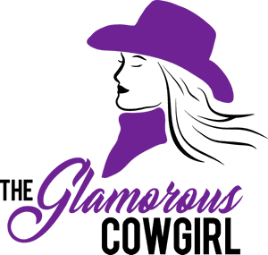 Glamorous Cowgirl Graphic PNG image with transparent background