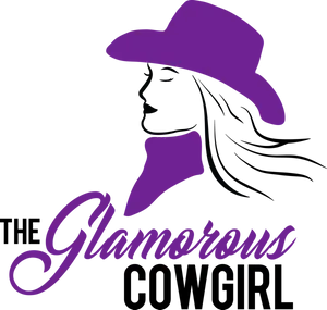 Glamorous Cowgirl Graphic PNG Image