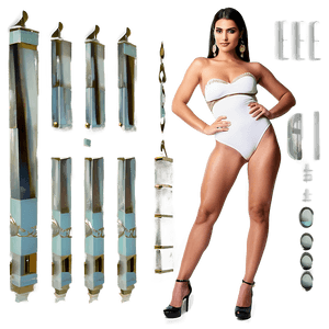 Glamorous Model Photoshoot PNG 61 PNG