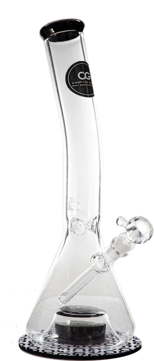 Glass Bong Transparent Background PNG Image