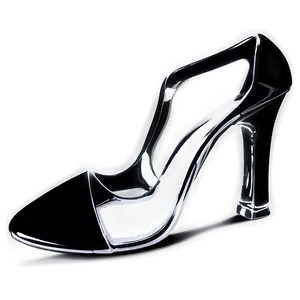 Glass Shoe Silhouette Png Ohx72 PNG Image