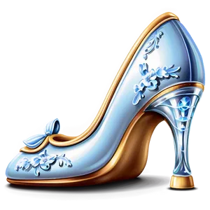 Glass Slipper Cinderella Png Tft86 PNG Image