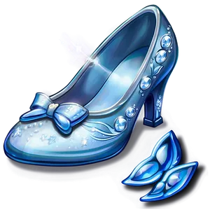 Glass Slipper For Cinderella Costume Png Lqv PNG Image