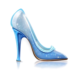 Glass Slipper Transparent Background Png Tnm PNG Image