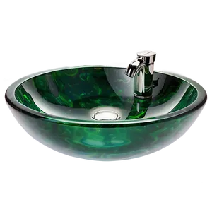 Glass Vessel Bathroom Sink Png Fif PNG Image