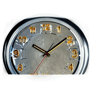 Glass Wall Clock PNG 06262024 PNG