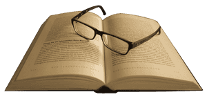 Glasseson Open Book PNG image with transparent background