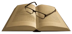 Glasseson Open Book PNG Image